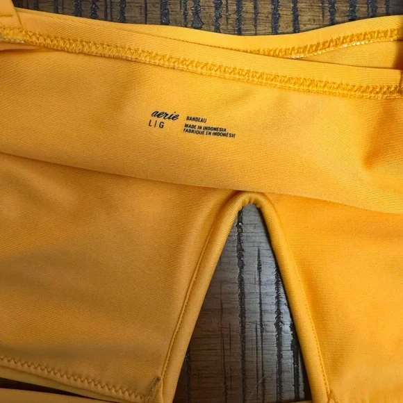 Aerie Bright Yellow Bikini Bottom - Picture 5 of 6